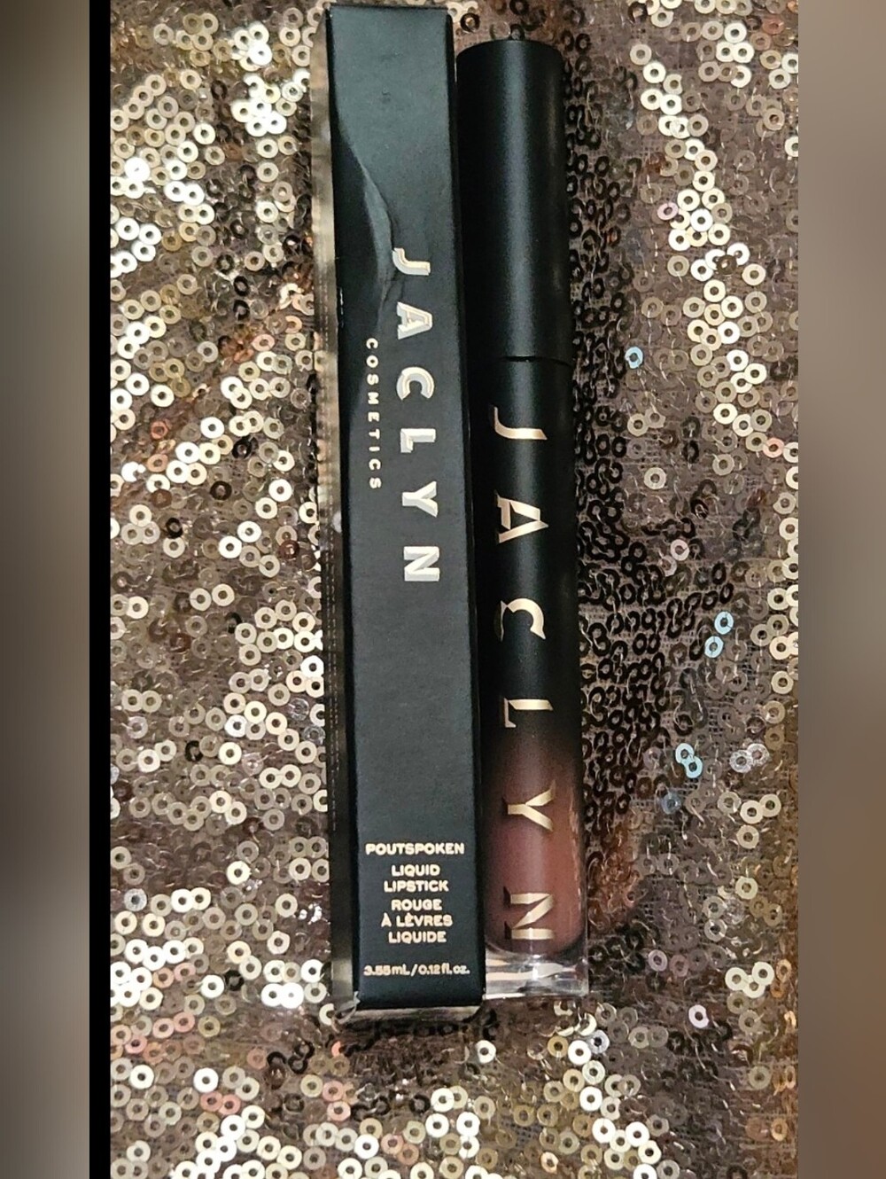 Jaclyn Cosmetics ~ Full Size Poutspoken Liquid Lipstick ~Be Brave - discontinued
